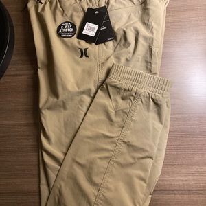 Hurley joggers khaki size XL 13-15 years old new w tags